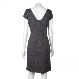 Robe VALENTINO  T38 en tweed et broderies