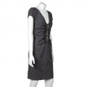 Robe VALENTINO  T38 en tweed et broderies