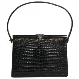 Mini sac du sac en crocodile anonyme