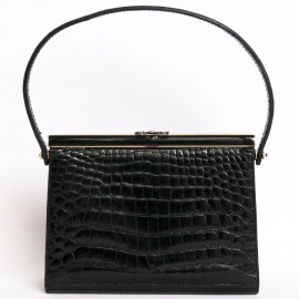 Mini sac du sac en crocodile anonyme