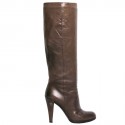 Heels Gucci T 38 brown leather boots