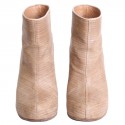 T38 MAISON MARTIN MARGIELA beige wedges boots