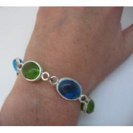 Bracelet pÃ¢te de verre MARGUERITE DE VALOIS