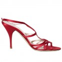 Escarpins VALENTINO T37,5 satin rouge