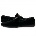 Chaussons PIERRE CARDIN T43 velours noir