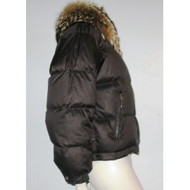 DOLCE GABBANA & 40 IT removable collar down jacket by Marmot of Russia