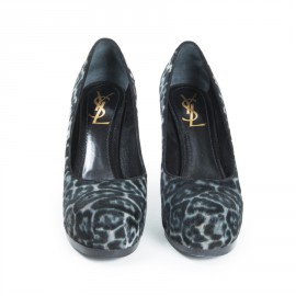 Escarpins YVES SAINT LAURENT t 37.5 poulain 