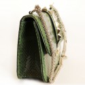 sac VALENTINO en serpent vert