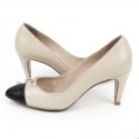 CHANEL T39, 5 two-tone pumps