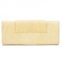 Pouch yellow python ELIE SAAB