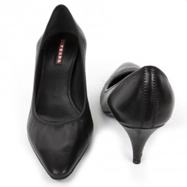 Escarpins PRADA cuir noir