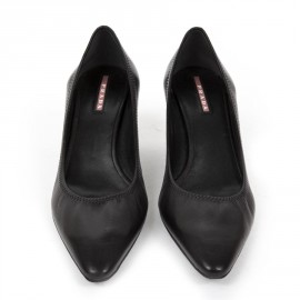 Escarpins PRADA cuir noir