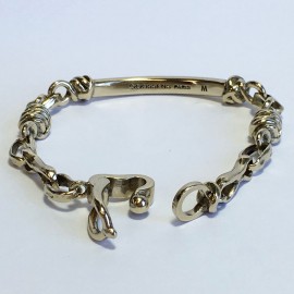 GOOSSENS Paris metal Golden bracelet size M