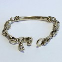 GOOSSENS Paris metal Golden bracelet size M