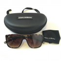 & DOLCE GABBANA Brown tortoiseshell sunglasses