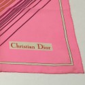 xxx Foulard CHRISTIAN DIOR en soie rose