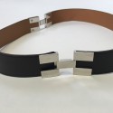 Ceinture HERMES en cuir marron T36