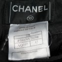 Black CHANEL T 42 pants veil of silk