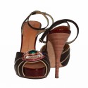 Sandales hautes GIUSEPPE ZANOTTI T36 cuir marron