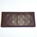 Card holders and tickets CHANEL Burgundy quilted leather