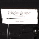 Jupe YVES SAINT LAURENT  mousseline de soie noire