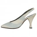 CHRISTIAN DIOR T 37 shoes in two-tone canvas