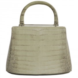 Sac ASPREY en croco vert