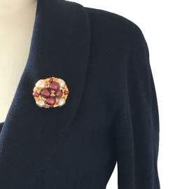 Broche JEAN-LOUIS SCHERRER vintage