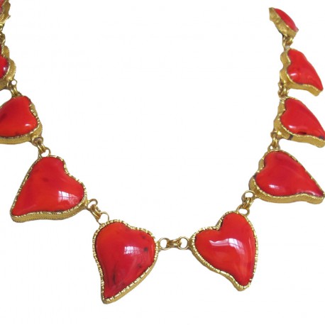 collier "HEARTS" MARGUERITE DE VALOIS