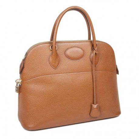 Sac bolide HERMES cuir grainé