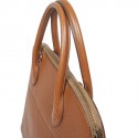 HERMES vintage 'Bolide' bag in cannelle grained leather