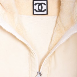 Gilet CHANEL T 40 peau retournée