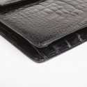 Pochette Pascal MORABITO en crocodile noir