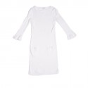 Robe CHANEL Blanche T 38 en maille 