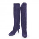 MARC JACOBS T 36.5 EN suede purple boots