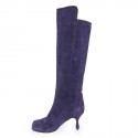 Bottes MARC JACOBS T 36.5 veau velours violet