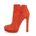 Boots ALEXANDER Mc QUEEN T 37 EN suede orange