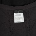 Dress CHANEL dark brown t 44