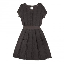 Dress CHANEL dark brown t 44