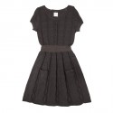 Dress CHANEL dark brown t 44