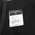 CHANEL T36 black cotton dress