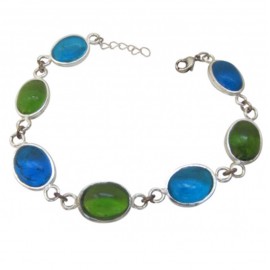 MARGUERITE of VALOIS glass bracelet