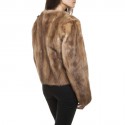 Anonymous tawny mink short jacket