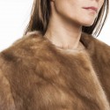 Anonymous tawny mink short jacket