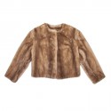 Anonymous tawny mink short jacket