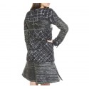 Robe CHANEL cuir et tweed