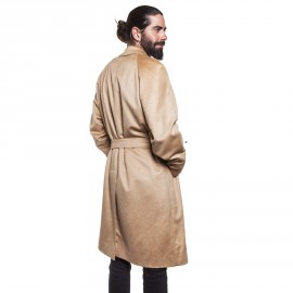 T48 FRANCK NAMANI coat in 100% guanaco