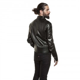 Blouson GUCCI perfecto cuir lisse noir