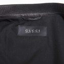 Blouson GUCCI perfecto cuir lisse noir