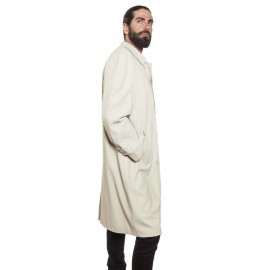 GIANNI VERSACE T 48 IT Trench coat in light beige wool